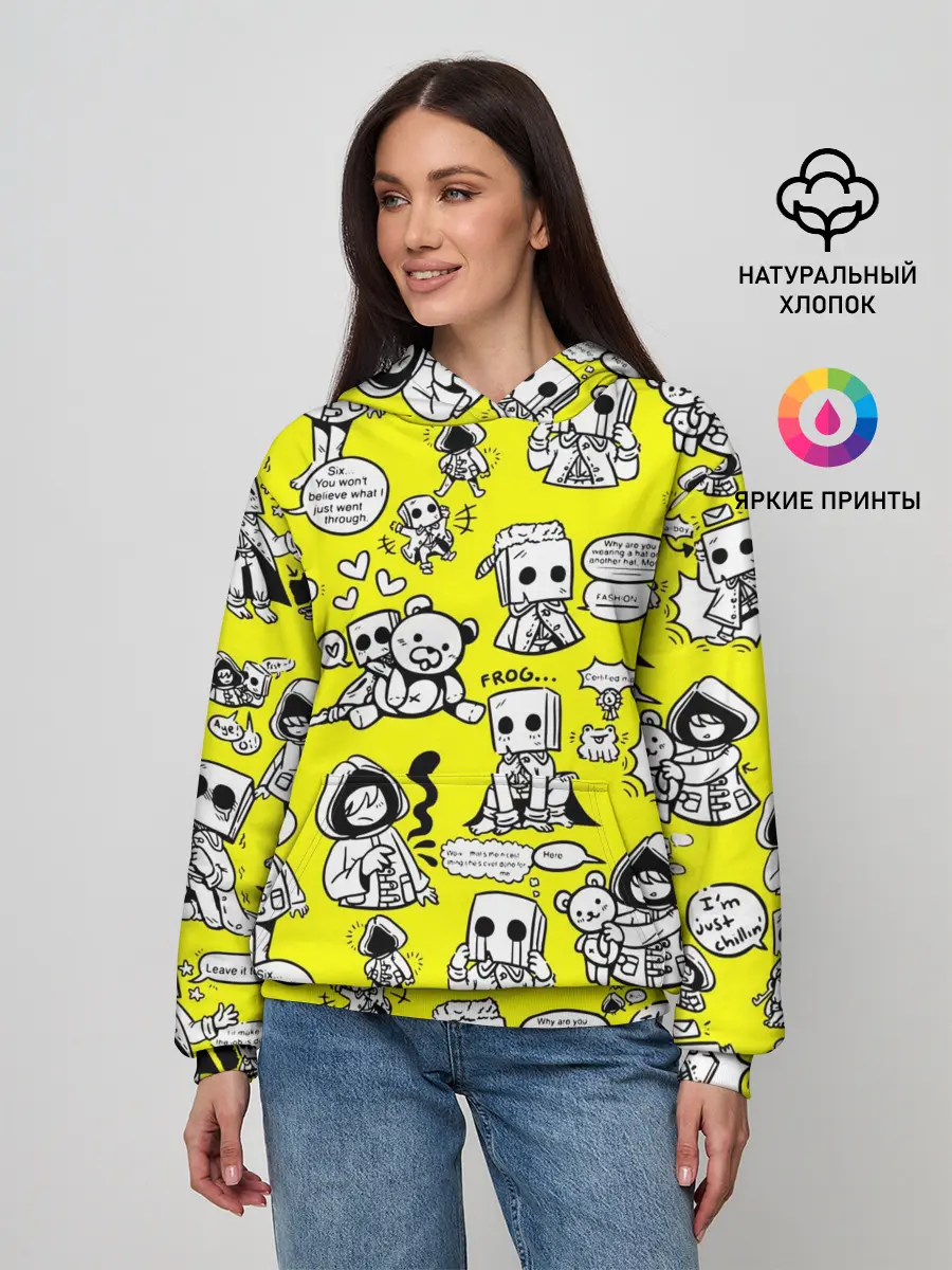 Женское худи / LITTLE NIGHTMARES