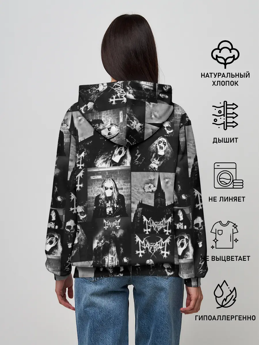 Женское худи / MAYHEM
