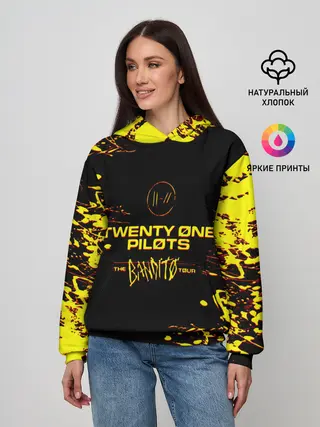 Женское худи / TWENTY ONE PILOTS TOP.