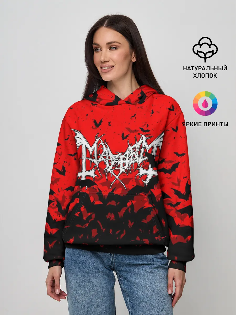 Женское худи / MAYHEM