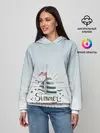 Женское худи / кораблик лето