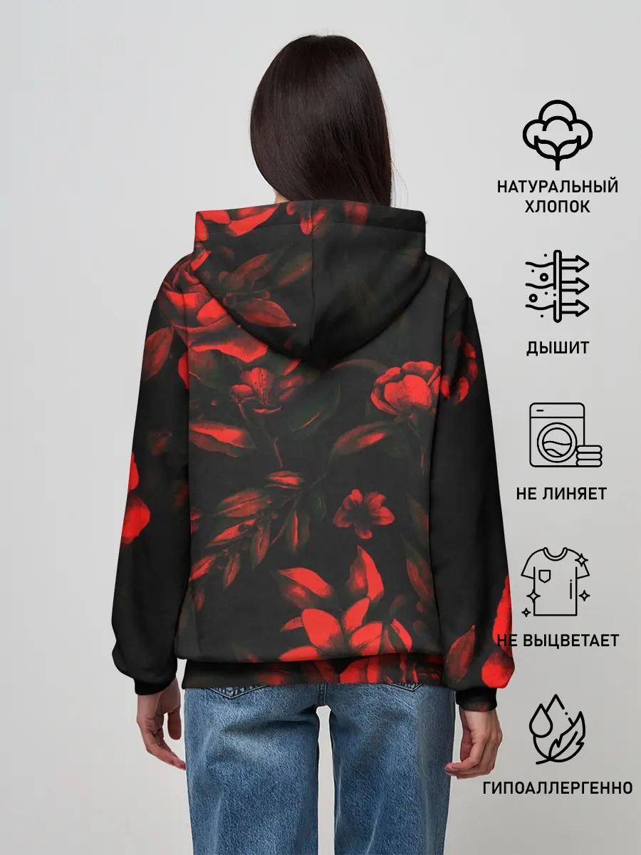 Женское худи / ROSES | РОЗЫ