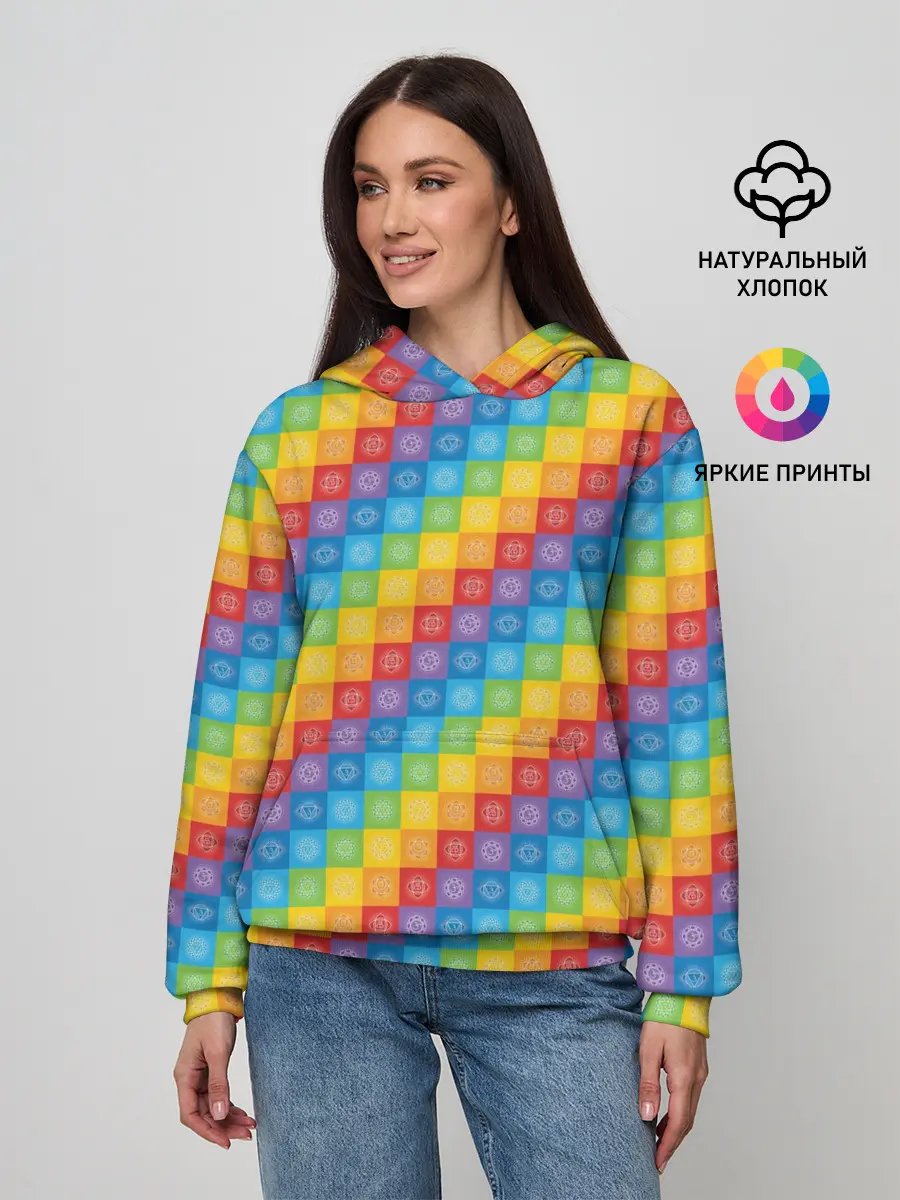 Женское худи / Чакры