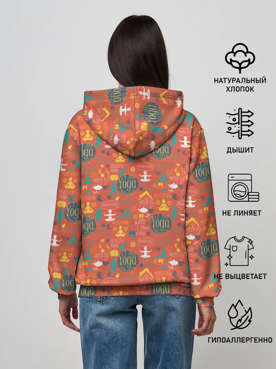 Женское худи / Yoga