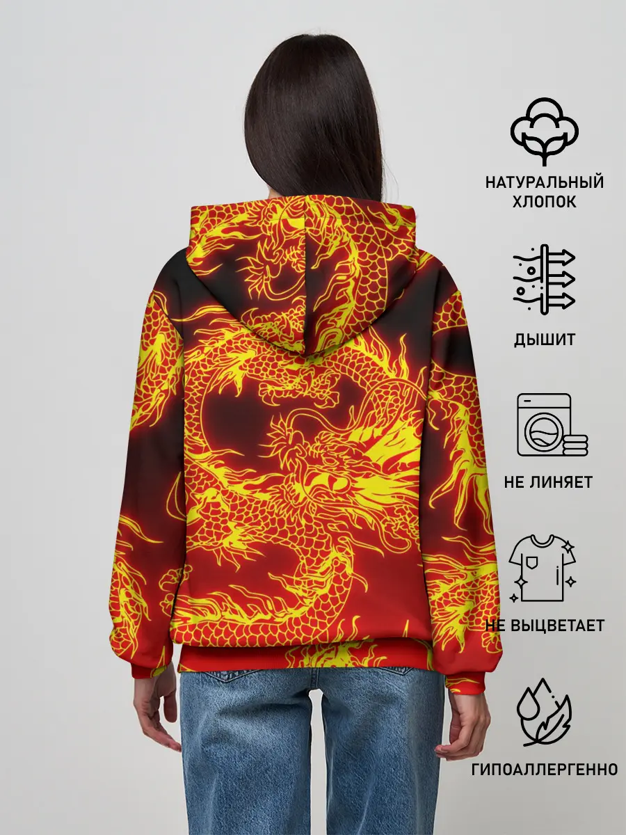 Женское худи / ДРАКОН