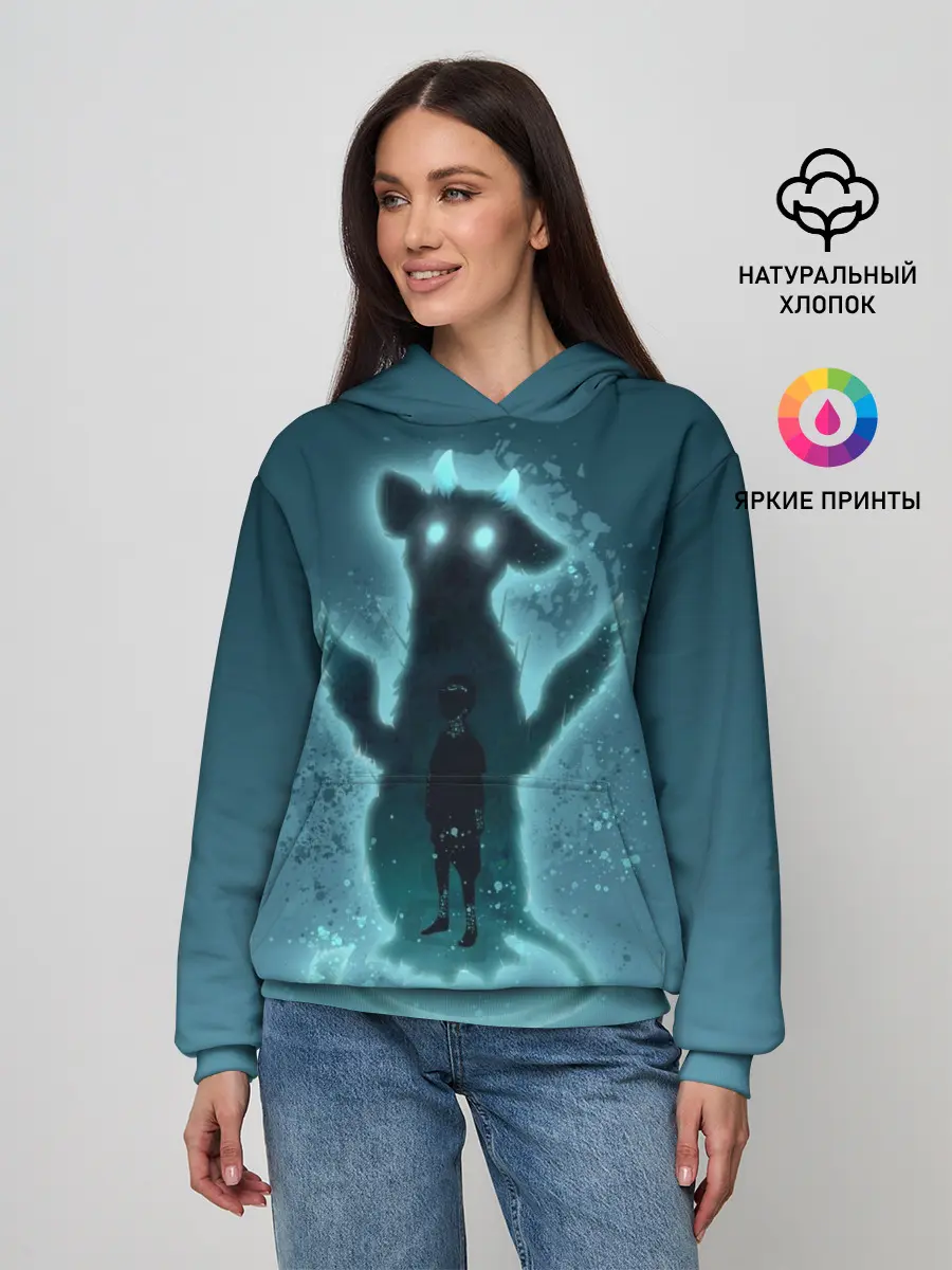 Женское худи / последний хранитель