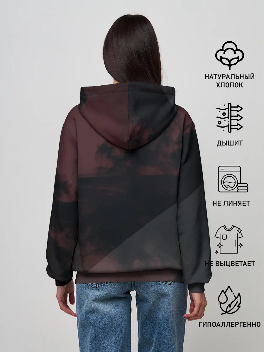 Женское худи / Moscow | Москва не Россия