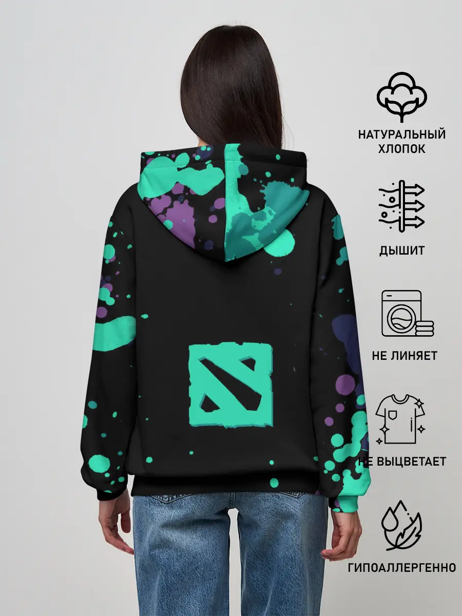 Женское худи / Death prophet | Dota 2