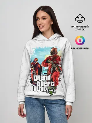 Женское худи / Grand Theft Auto ограбление