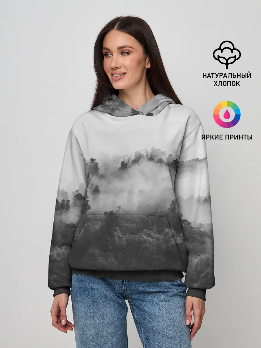 Женское худи / Лес