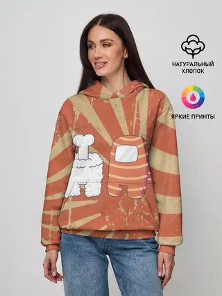 Женское худи / СУШИ | AMONG US | IMPOSTOR