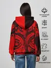Женское худи / BLACK RED DRAGONS TATOO