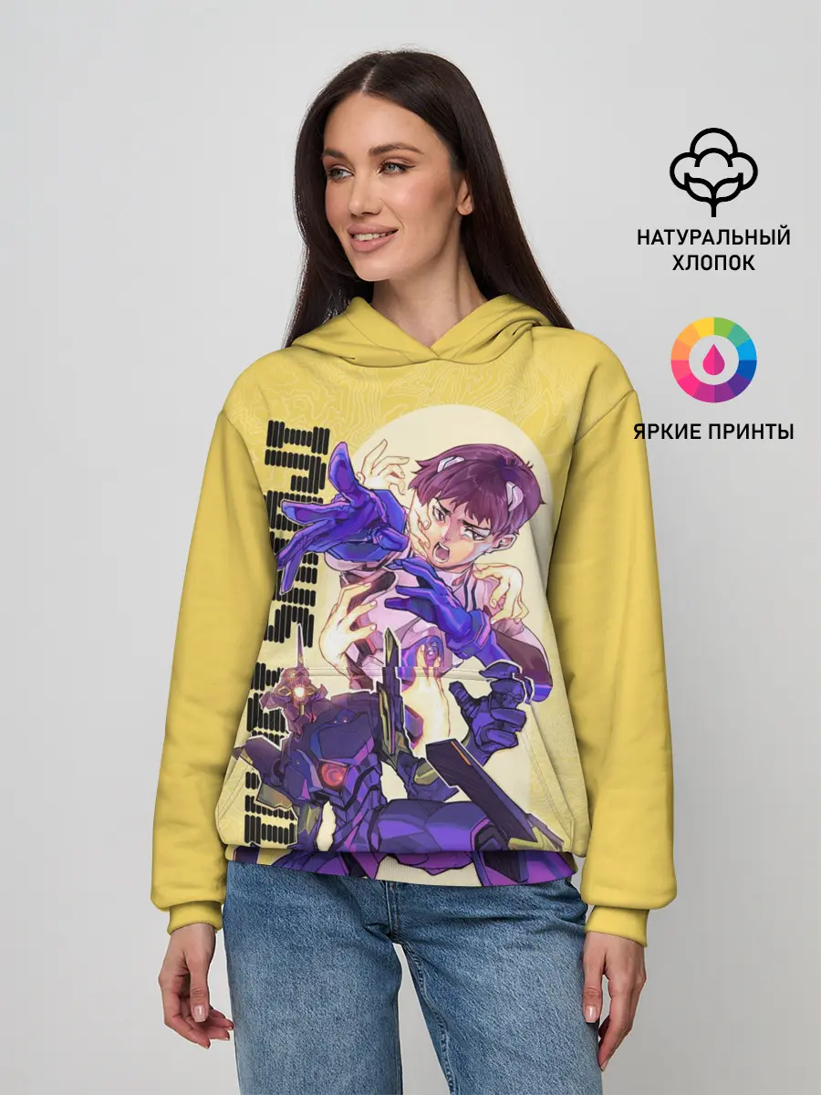 Женское худи / Ikari Shinji