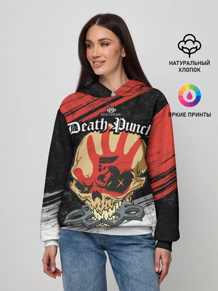 Женское худи / Five Finger Death Punch [7]