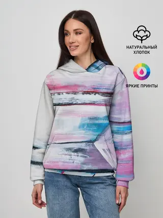 Женское худи / Цветные мелки