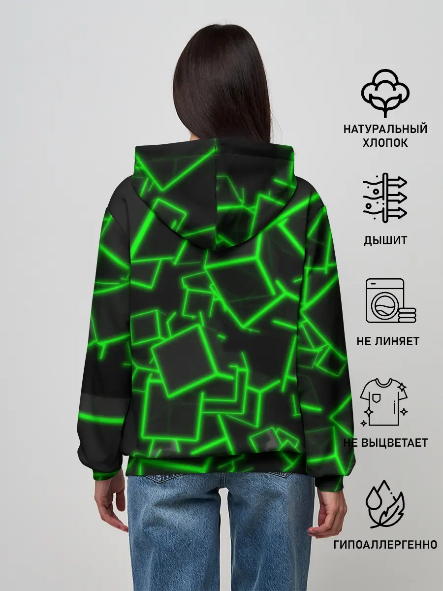 Женское худи / Cyber cube