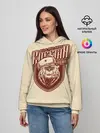 Женское худи / Русский медведь