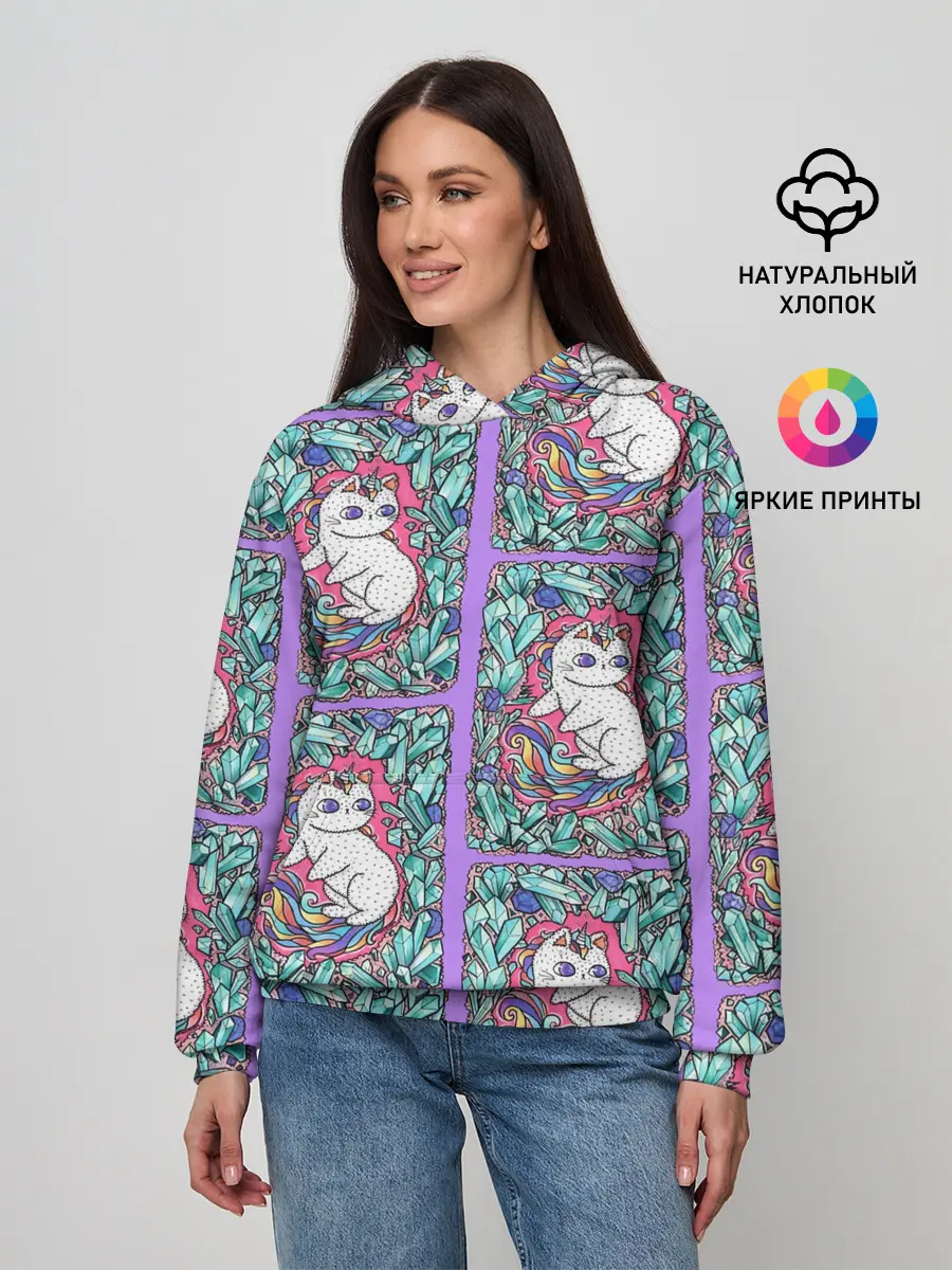 Женское худи / Маленькие Единорожки