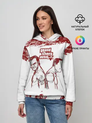 Женское худи / Тревор vs Майкл | GTA 5