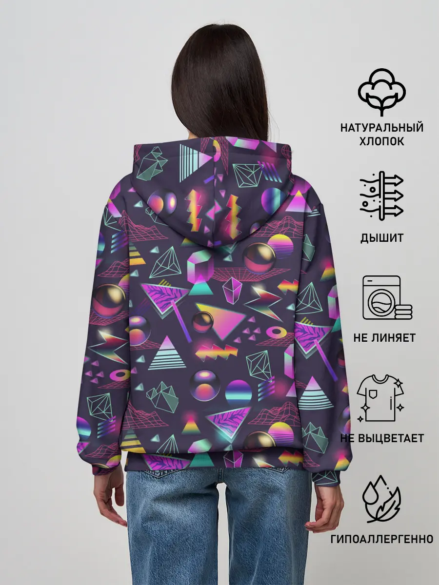 Женское худи / Vaporwave art