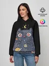 Женское худи / КОСМИЧЕСКИЙ КОТ