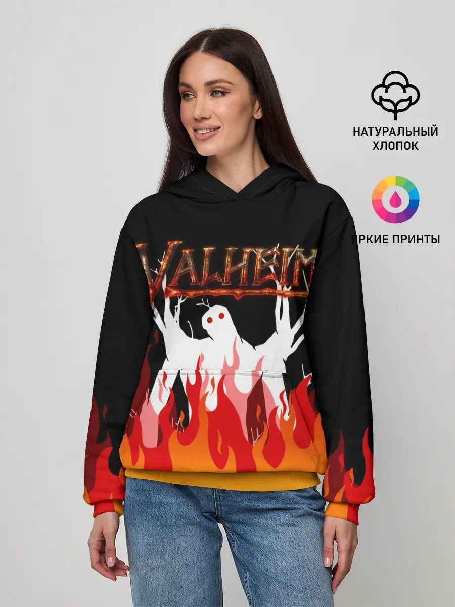 Женское худи / VALHEIM