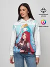 Женское худи / Fall guys x league of legands