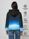 Женское худи / Земля в иллюминаторе | ТЕКС