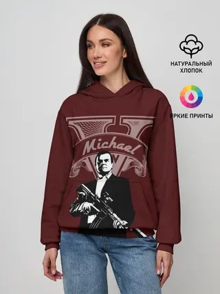 Женское худи / Grand Theft Auto Майкл