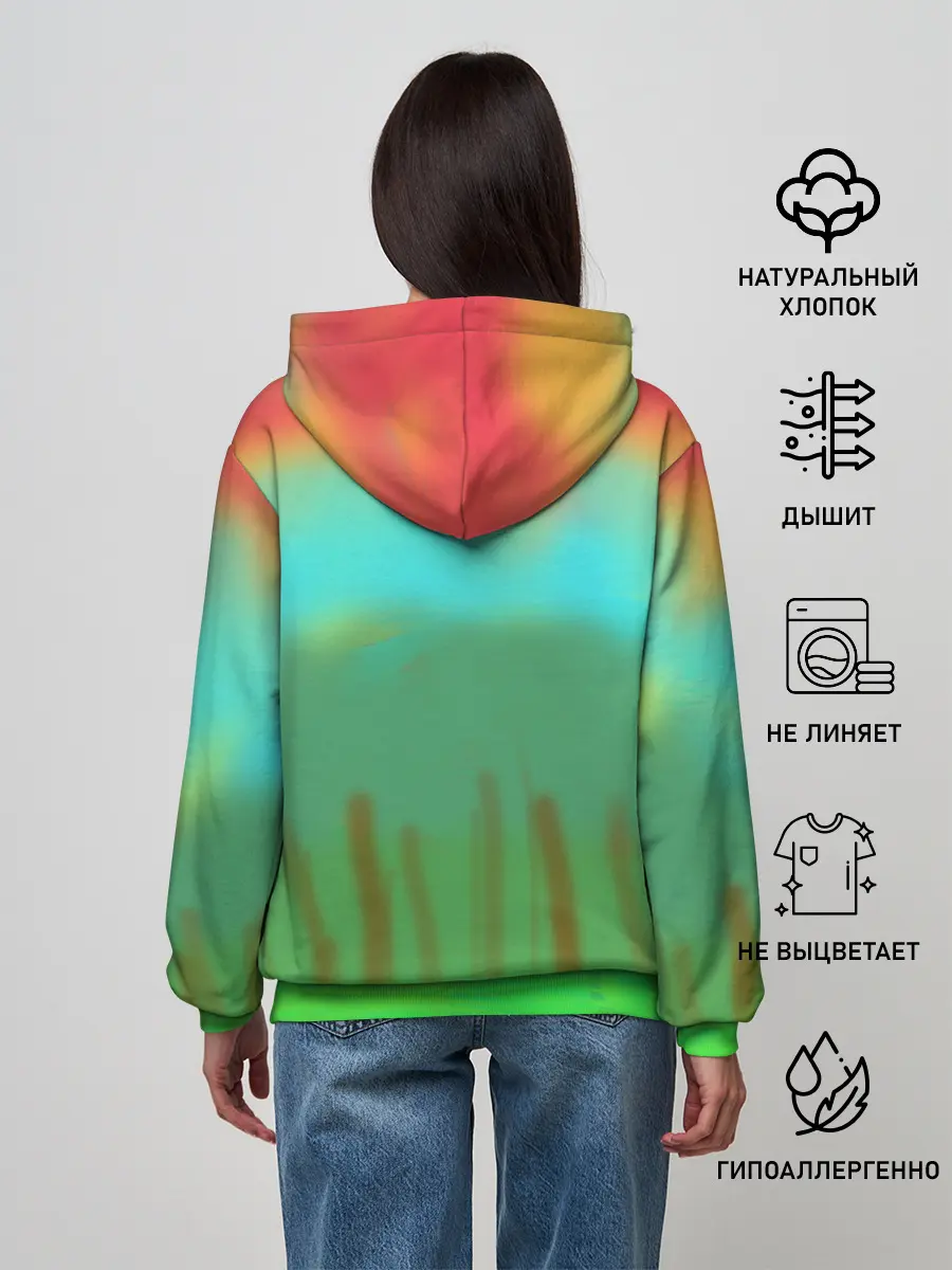 Женское худи / Make peace