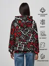 Женское худи / КИТАЙСКИЕ ИЕРОГЛИФЫ