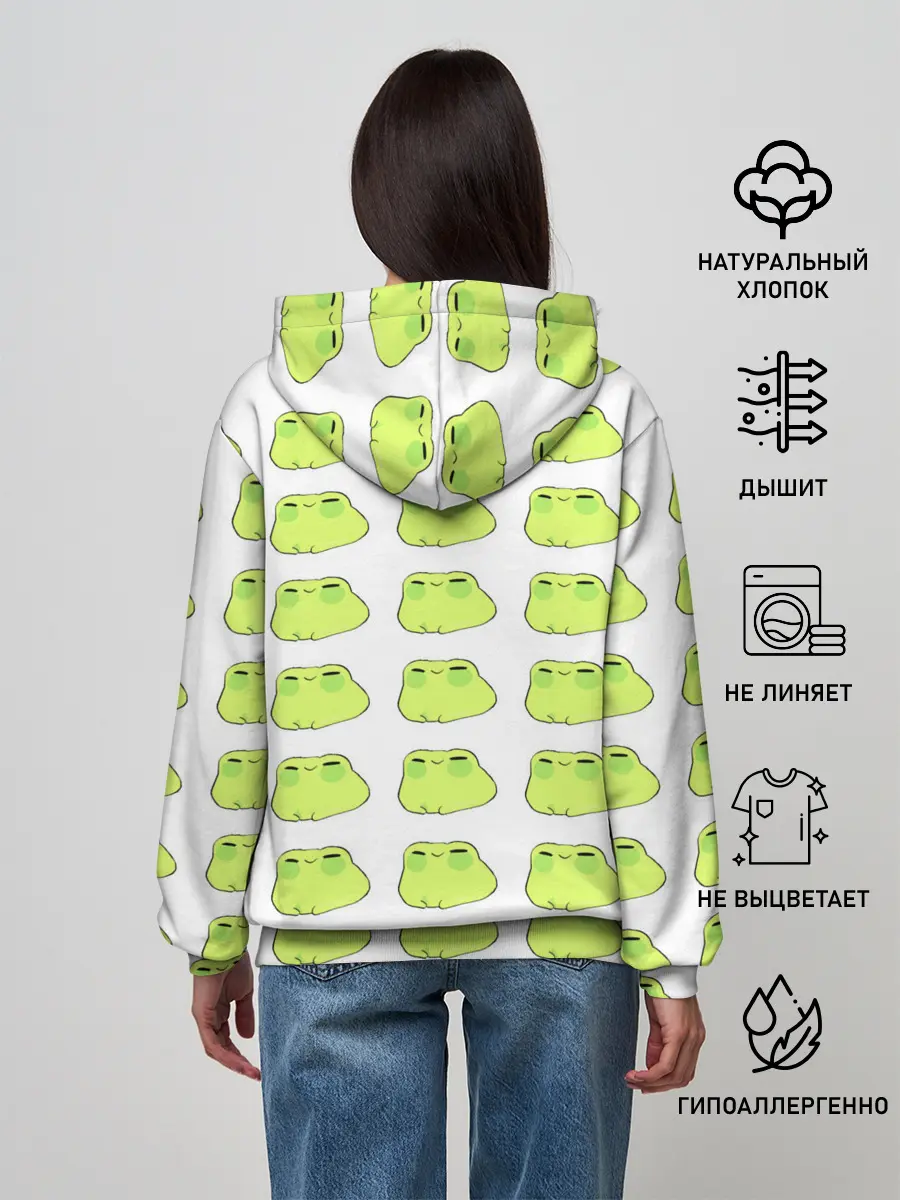 Женское худи / лягушечки