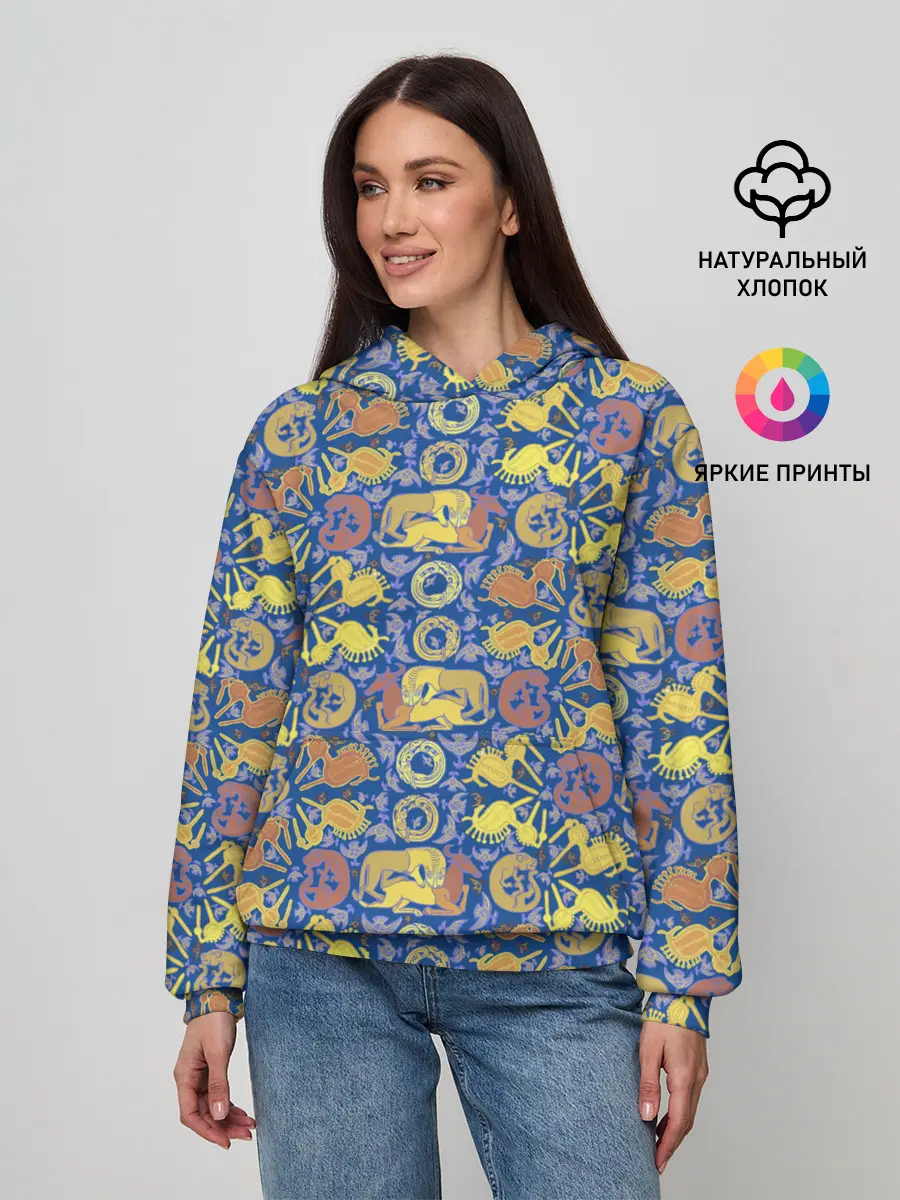 Женское худи / Археология