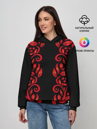 Женское худи / ХОХЛОМА