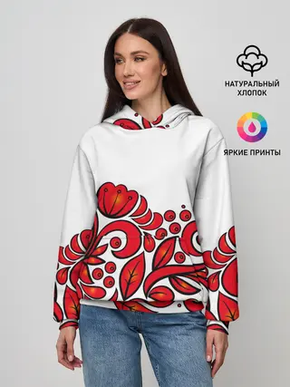 Женское худи / ХОХЛОМА