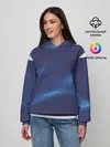 Женское худи / 3D волна