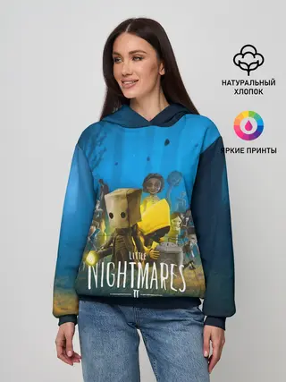 Женское худи / LITTLE NIGHTMARES 2