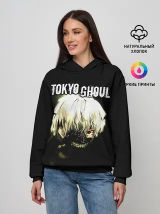 Женское худи / Канеки Кен выглядывает