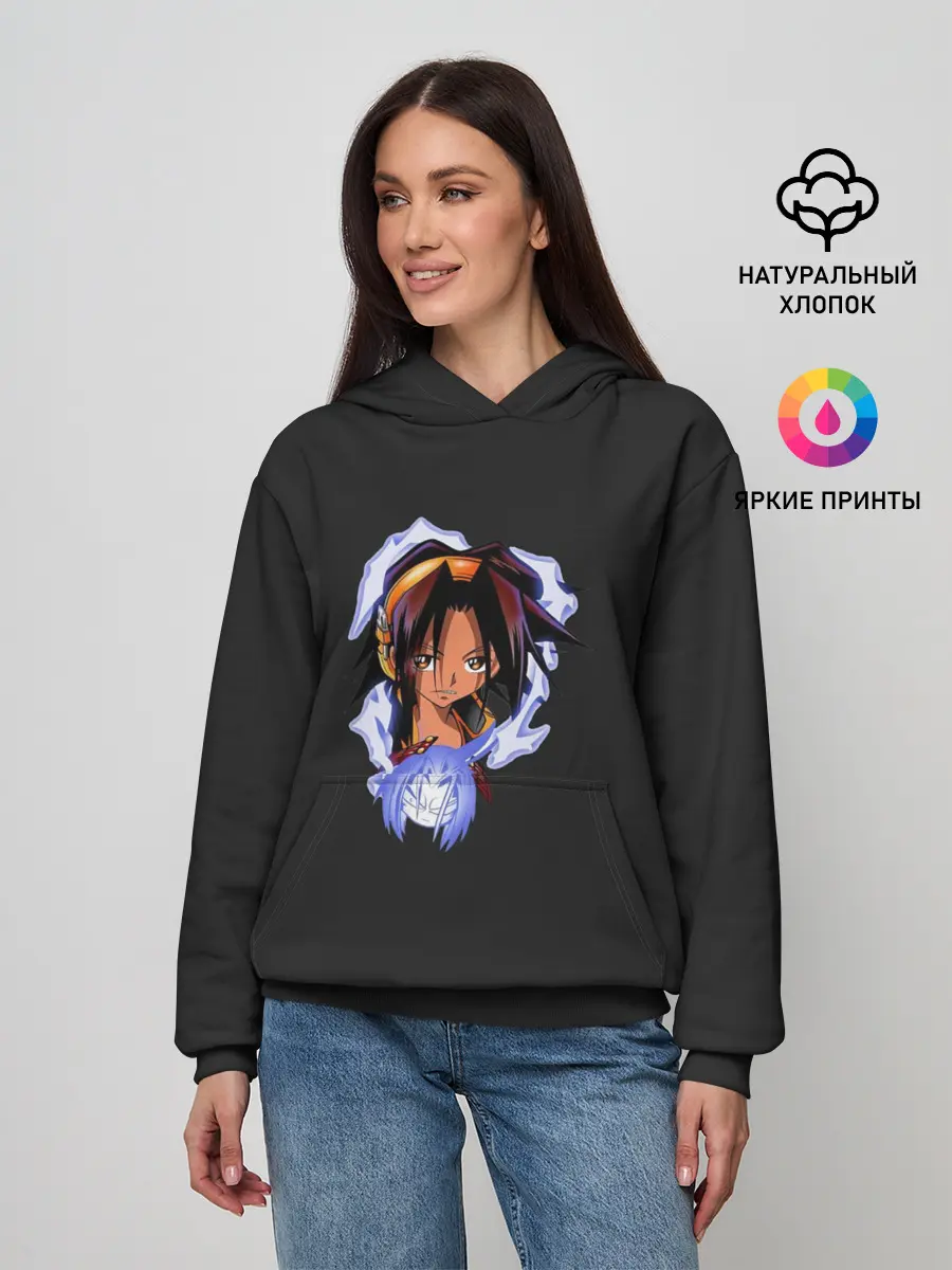 Женское худи / Shaman King Duet