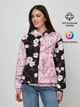 Женское худи / САКУРА | SAKURA | ВИШНЯ
