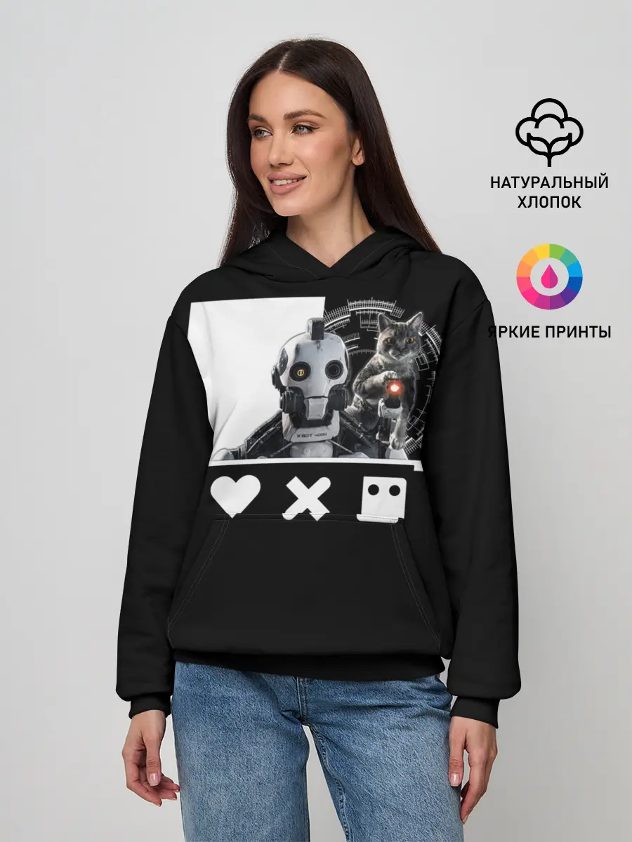 Женское худи / Андроид XBOT 4000