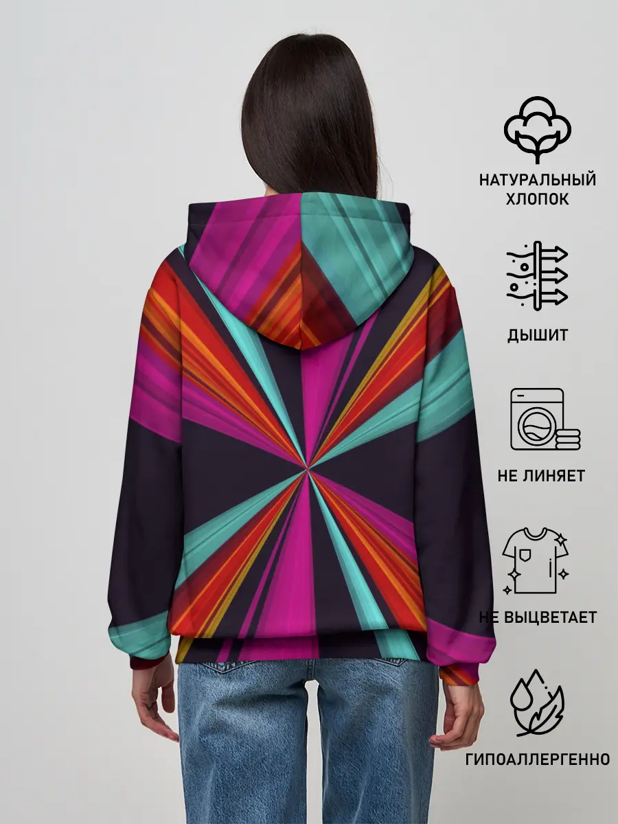 Женское худи / Полосы