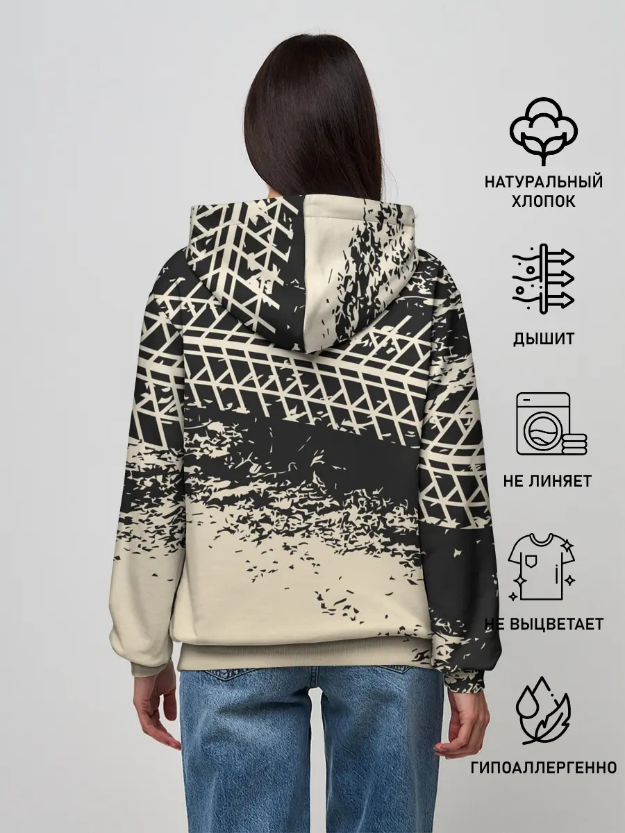 Женское худи / LAND ROVER