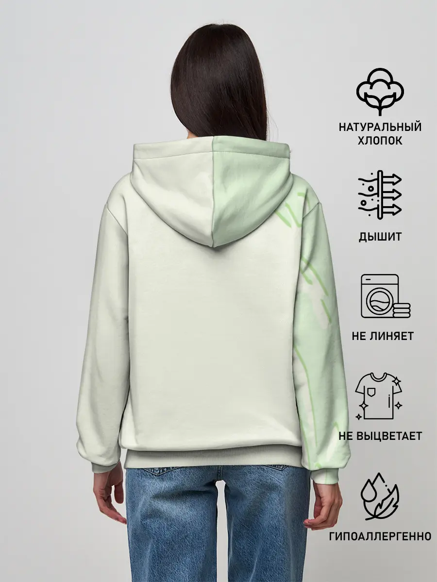 Женское худи / Школа волка