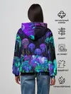 Женское худи / Неоновые медузы
