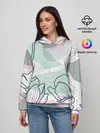 Женское худи / Цветы