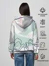 Женское худи / Цветы