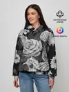 Женское худи / Розы