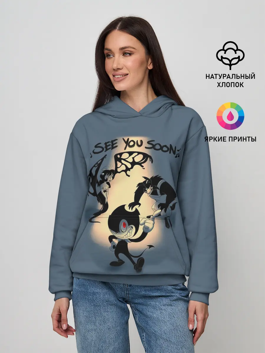 Женское худи / Бенди и Чернильная машина