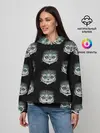 Женское худи / Чеширские котики